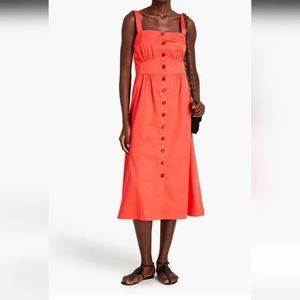 ba&sh cotton midi dress size small/4